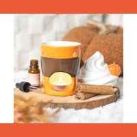 Pumpkin spice wax & oil burner