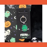 Monster Frank enamel keyring