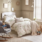 Classic Peter Rabbit ™ 100% cotton single duvet set [Natural]