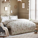 Classic Peter Rabbit ™ 100% cotton single duvet set [Natural]