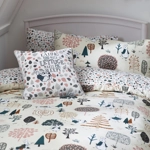 Scandi woods Peter Rabbit™ 100% brushed cotton single duvet Scandi woods Peter Rabbit™ 100% brushed cotton single duvet