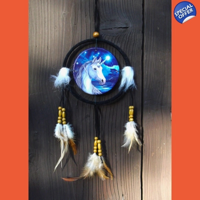 Lisa parker Mystical Unicorn dreamcatcher
