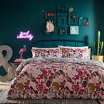 Inked Tattoo inspired Blush KING-SIZE duvet cover set Inked Tattoo inspired Blush KING-SIZE duvet cover set