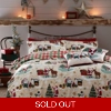 Jolly Santa Christmas KING SIZE duvet cover set