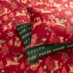 Sleigh team Christmas SINGLE duvet cover set Sleigh team Christmas SINGLE duvet cover set