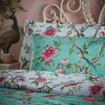 Vintage chinosoiserie floral KING-SIZE duvet cover set Vintage chinosoiserie floral KING-SIZE duvet cover set