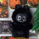 Black Inspired-Labubu doll Halloween Edition By LilyRosy Black Inspired-Labubu doll Halloween Edition By LilyRosy