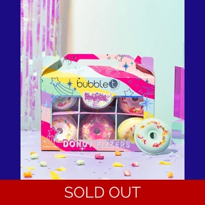 Confetea rainbow edition donut fizzers set