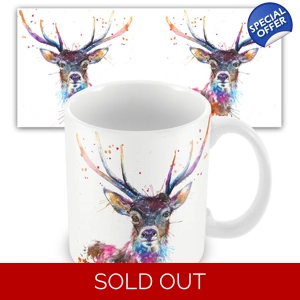 Wraptious Splatter rainbow stag cup