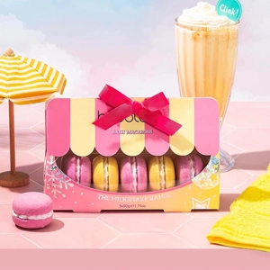 Bubble T Milkshake macaron bath bomb set