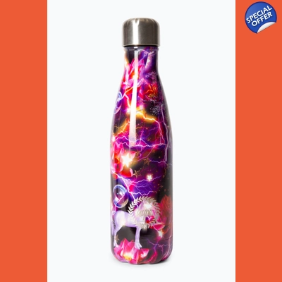 Hype girls lightning unicorn thermal water bottle