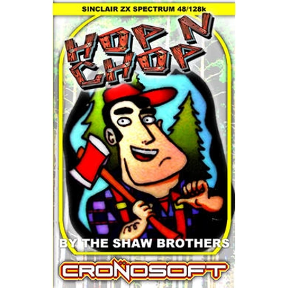 HOP 'N' CHOP - Sinclair ZX Spectrum 48K cassette HOP 'N' CHOP - Sinclair ZX Spectrum 48K cassette