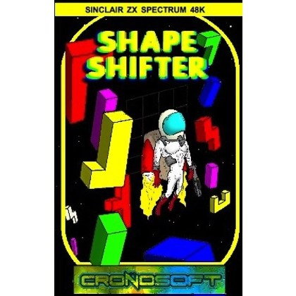 SHAPE SHIFTER - Sinclair ZX Spectrum 48K cassette