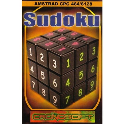 SUDOKU - Amstrad CPC 464 cassette