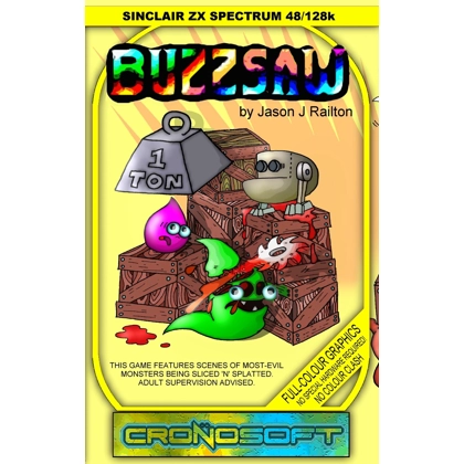 BUZZSAW - Sinclair ZX Spectrum cassette BUZZSAW - Sinclair ZX Spectrum cassette