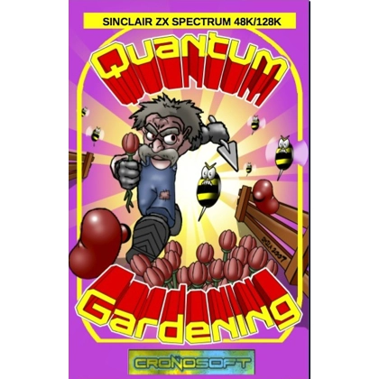 QUANTUM GARDENING Sinclair ZX Spectrum 48K cassette