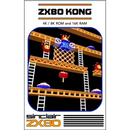 ZX80 & ZX81 KONG cassette