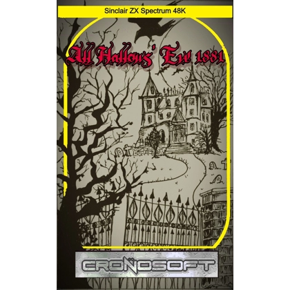 ALL HALLOWS' EVE Sinclair ZX Spectrum 48K cassette