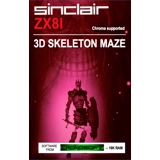 3D SKELETON MAZE - ZX81 16K Cassette