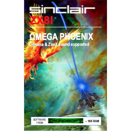 OMEGA PHOENIX - ZX81 16K cassette