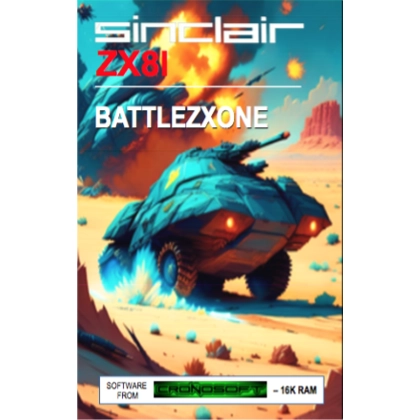 BATTLEZXONE - ZX81 16K Cassette