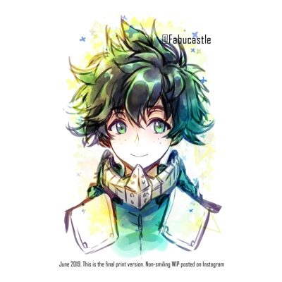 Hero Academia prints