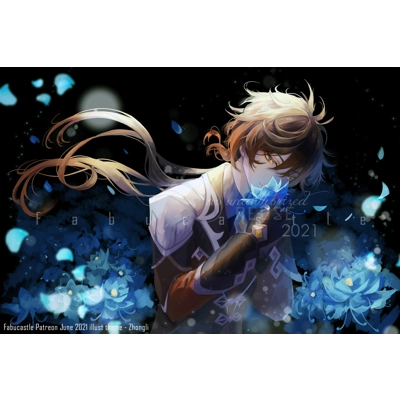 Genshin rendered illust prints (3-4 week shipping)