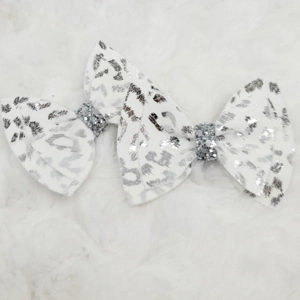 Leopard Print Bau pigtail set