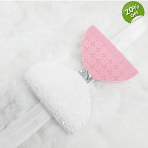 Pink Leatherette Crystals
