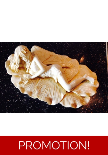 Lovely large Fairy on Lilly pad