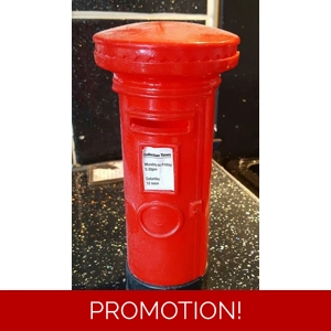 Traditional British post box mould