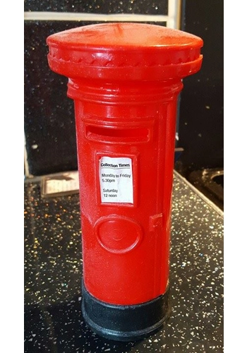 Traditional British post box mould