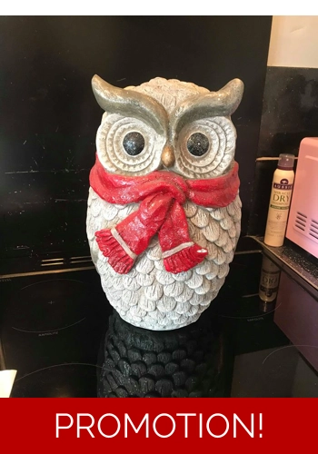 Mould for making very large xmas owl