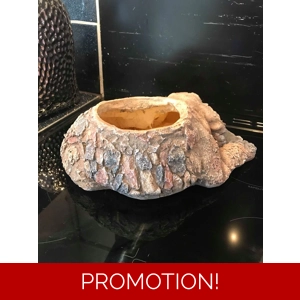 Moulld for maing this lovely laying down dog pot/bowl