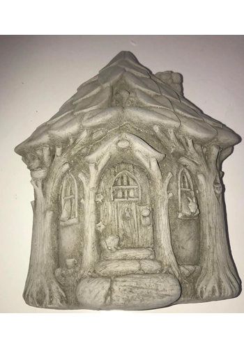 Beautiful bird house 3d style plaque