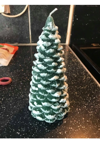 Latex mould for Xmas candle