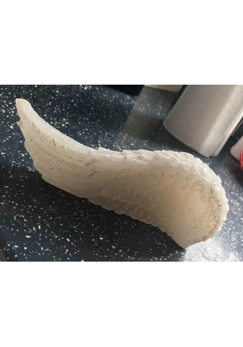 Mould for making this lovely angel wing candle