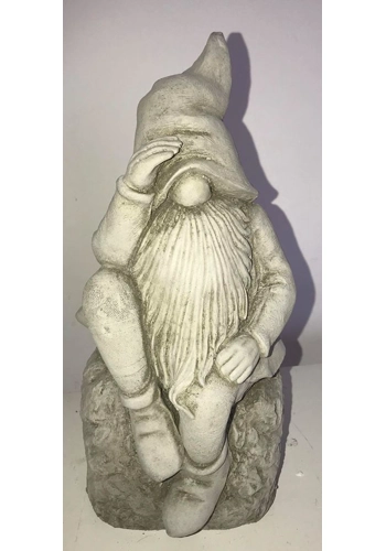 Latex mould fo making peeking gnome