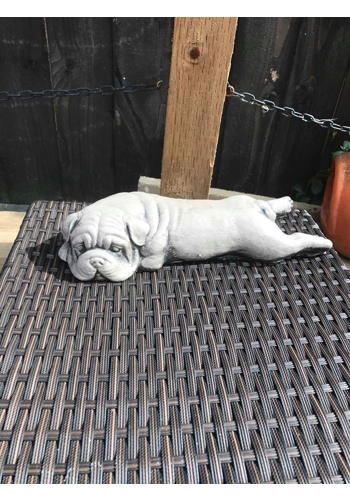 Latex mould for making this laying pug