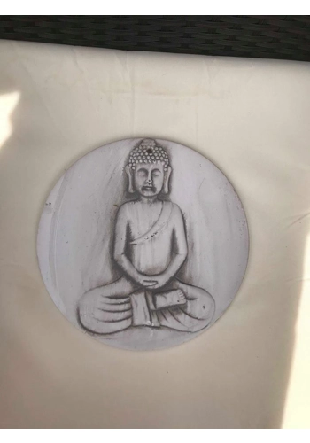 Latex mould for making this lovely buddha plaque