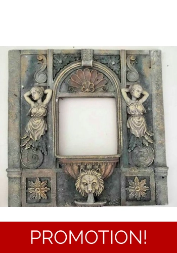 Latex mould for making this grecian urn style photo frame