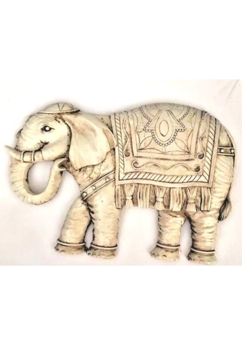 Latex mould for making this stunning elephant plaque