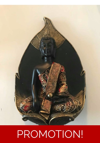 Latex mould for making lovely buddhaplaque