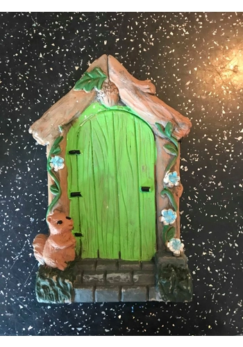 Latex mould for fairy door with squirrel