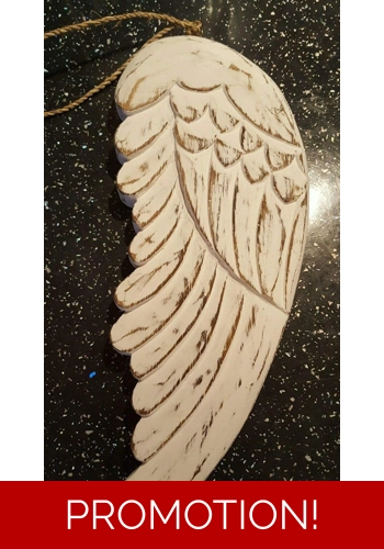 Latex mould for making this lovely angel wing
