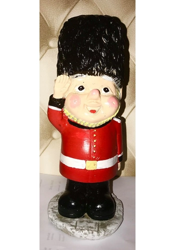 Latex mould for making traditional British guardsman