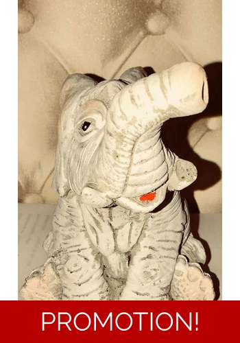 Latex mould for making this cute elephant