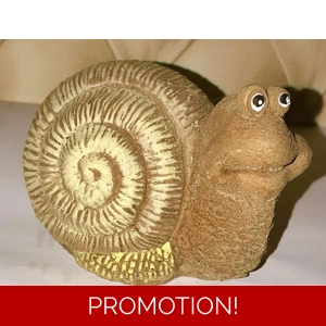 Latex mould for making this lovely garden snail