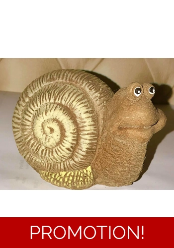 Latex mould for making this lovely garden snail