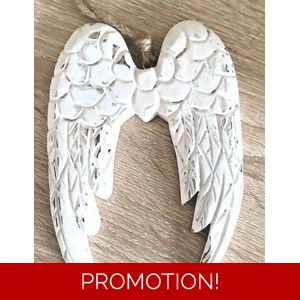 Latex mould for making these rustic angel wings